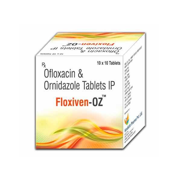 Floxiven-OZ Tablets — Ofloxacin + Ornidazole