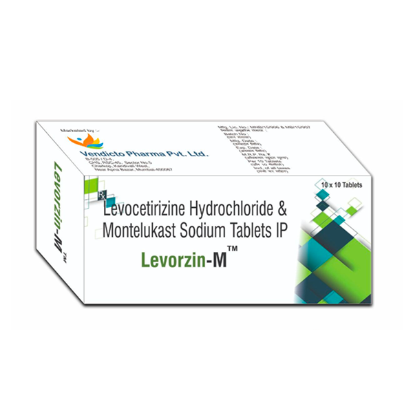 Levorzin-M Tablets — Montelukast + Levocetirizine